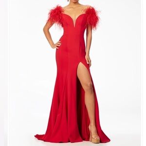 ASHLEY LAUREN 11101 Red